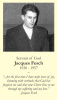 Servant of God - Jacques Fesch Prayer Card